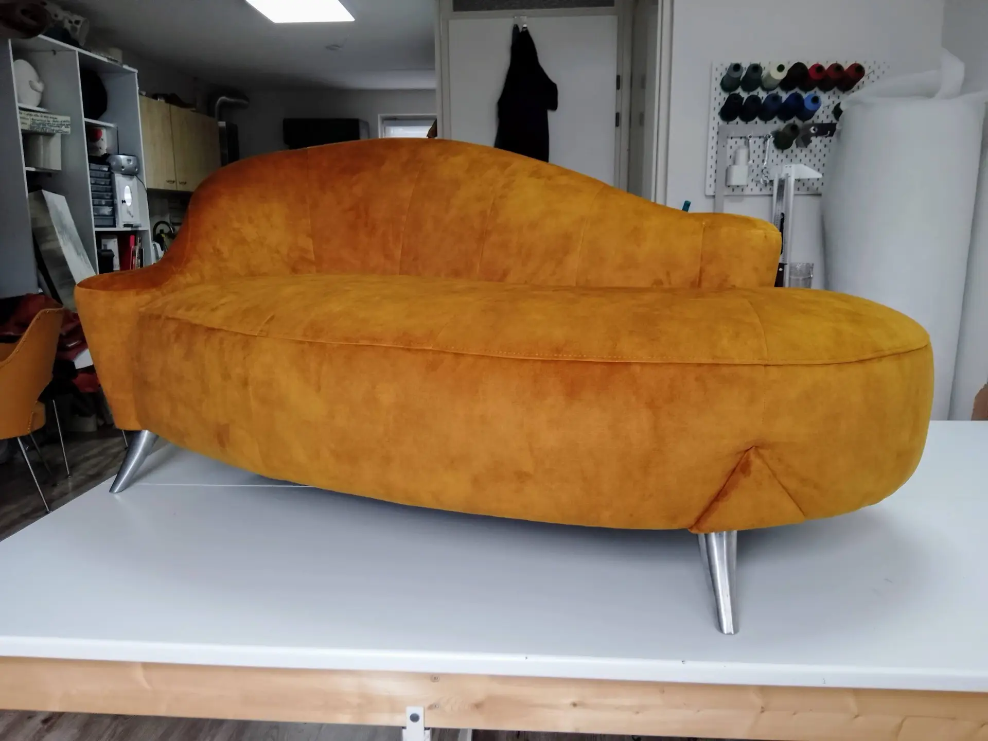 Work-in-progress-bankje